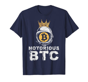 Funny shirts V-neck Tank top Hoodie sweatshirt usa uk au ca gifts for Bitcoin Shirt Gifts Notorious BTC T-Shirt Crown Men Women 393576