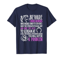 Load image into Gallery viewer, Funny shirts V-neck Tank top Hoodie sweatshirt usa uk au ca gifts for Horse Gifts For Girls I Ride Horses T Shirt For Horse Lovers 1186573
