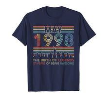 Load image into Gallery viewer, May 1998 T-Shirt 21st Birthday Gifts 21 Year Old Tshirt
