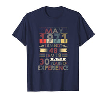 Load image into Gallery viewer, Funny shirts V-neck Tank top Hoodie sweatshirt usa uk au ca gifts for May 1971 Expericence Retro Vintage 48 Years Old T shirt 3105997
