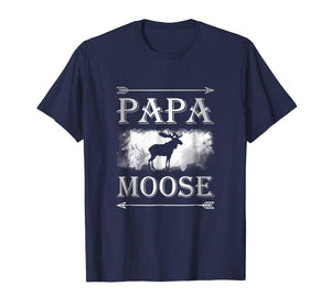 Mens Best Husband Gifts Papa Moose Men Tee Shirts 493090