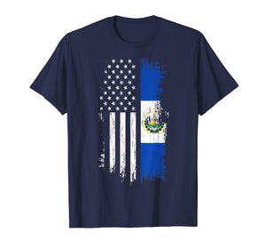 Funny shirts V-neck Tank top Hoodie sweatshirt usa uk au ca gifts for Salvadoran America Flag T-Shirt - El Salvador USA Shirt 2547598