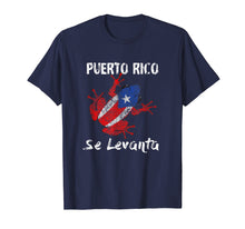 Load image into Gallery viewer, Funny shirts V-neck Tank top Hoodie sweatshirt usa uk au ca gifts for Distressed Puerto Rico Se Levanta Boricua Pride Coqui Shirt 2736480
