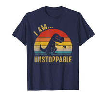 Load image into Gallery viewer, Funny shirts V-neck Tank top Hoodie sweatshirt usa uk au ca gifts for Vintage Unstoppable Funny T-Rex Dinosaur T-shirt Gift 135664

