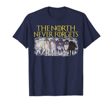 Load image into Gallery viewer, Funny shirts V-neck Tank top Hoodie sweatshirt usa uk au ca gifts for Direwolves The North Never Forgets T-shirt Funny Dire Wolf 595819
