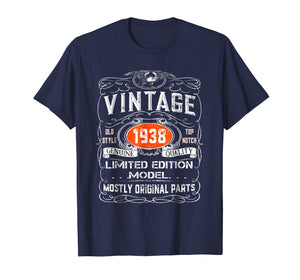 Funny shirts V-neck Tank top Hoodie sweatshirt usa uk au ca gifts for Vintage 1938 T-Shirt - 80th birthday gift shirt 1013659
