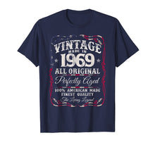 Load image into Gallery viewer, Funny shirts V-neck Tank top Hoodie sweatshirt usa uk au ca gifts for Vintage USA Legends Made in 1969 T-Shirt 50th Birthday Gift 457756
