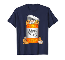Load image into Gallery viewer, Funny shirts V-neck Tank top Hoodie sweatshirt usa uk au ca gifts for Pomeranian Happy Pills T-shirt 1031996
