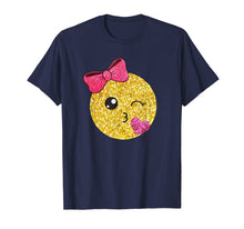 Load image into Gallery viewer, Funny shirts V-neck Tank top Hoodie sweatshirt usa uk au ca gifts for Kiss Emoticon Pink Heart SHIRT - Kiss Face for Girls Tee 1925888
