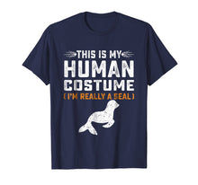 Load image into Gallery viewer, Funny shirts V-neck Tank top Hoodie sweatshirt usa uk au ca gifts for This Is My Human Costume Shirt Seal Family Animals Gifts Tee 1816144
