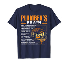 Load image into Gallery viewer, Funny shirts V-neck Tank top Hoodie sweatshirt usa uk au ca gifts for Funny Plumber Gifts - Plumber&#39;s Brain T-Shirt 2668425
