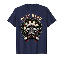 Load image into Gallery viewer, Funny shirts V-neck Tank top Hoodie sweatshirt usa uk au ca gifts for Darts Shirt Play Hard Skull Arrow dartboard bullseye Team 2296931
