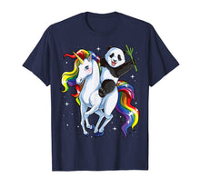 Load image into Gallery viewer, Funny shirts V-neck Tank top Hoodie sweatshirt usa uk au ca gifts for Panda Shirts for Girls Riding Unicorn Pandicorn Women Gifts 510583
