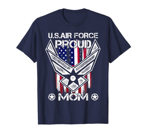 Funny shirts V-neck Tank top Hoodie sweatshirt usa uk au ca gifts for ride U.S. Army - I'm a Proud Air Force Mom T-Shirt 1176156