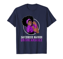 Load image into Gallery viewer, Funny shirts V-neck Tank top Hoodie sweatshirt usa uk au ca gifts for Black Girl Unbreakable SARCOIDOSIS Warrior t shirt 968137
