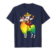 Load image into Gallery viewer, Funny shirts V-neck Tank top Hoodie sweatshirt usa uk au ca gifts for Unicorn Dabbing Riding Llama Funny Cinco De Mayo Shirt Gifts 2489075
