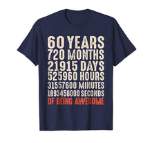 Load image into Gallery viewer, Funny shirts V-neck Tank top Hoodie sweatshirt usa uk au ca gifts for 60 Years Old 60th Birthday Vintage Retro T Shirt 720 Months 1428598

