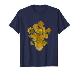 Funny shirts V-neck Tank top Hoodie sweatshirt usa uk au ca gifts for Van Gogh Sunflowers Shirt , 1889 Artwork T Shirt 2265523