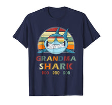 Load image into Gallery viewer, Funny shirts V-neck Tank top Hoodie sweatshirt usa uk au ca gifts for Retro Vintage Grandma Shark Tshirt Birthday Gift Costume 2455209
