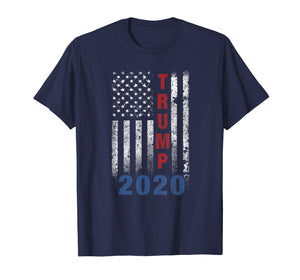 Funny shirts V-neck Tank top Hoodie sweatshirt usa uk au ca gifts for American Flag Trump 2020 US Patriotic July 4th Pro-Trump   T-Shirt 1065153
