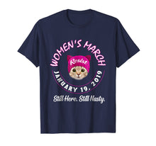 Load image into Gallery viewer, Funny shirts V-neck Tank top Hoodie sweatshirt usa uk au ca gifts for Women&#39;s March 2019 Cat Hat T-Shirt 2160710
