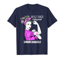 Load image into Gallery viewer, Funny shirts V-neck Tank top Hoodie sweatshirt usa uk au ca gifts for Breast Cancer Warrior Unbreakable T-Shirt Awareness Gift 2659052
