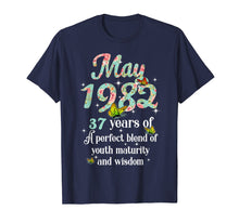 Load image into Gallery viewer, Funny shirts V-neck Tank top Hoodie sweatshirt usa uk au ca gifts for May 1982 T Shirt 37th Birthday Gift 37 Years Old Shirt 2977040

