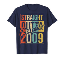 Load image into Gallery viewer, Funny shirts V-neck Tank top Hoodie sweatshirt usa uk au ca gifts for 10th Birthday Gift Straight Outta October 2009 Vintage Shirt 3406321
