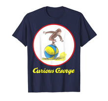 Load image into Gallery viewer, Funny shirts V-neck Tank top Hoodie sweatshirt usa uk au ca gifts for Curious George Having A Ball On The Beach Graphic T-Shirt 2225408

