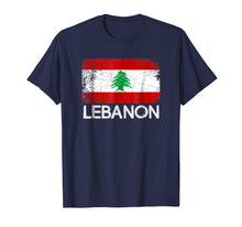 Load image into Gallery viewer, Funny shirts V-neck Tank top Hoodie sweatshirt usa uk au ca gifts for Lebanese Flag T-Shirt | Vintage Made In Lebanon Gift 2883852
