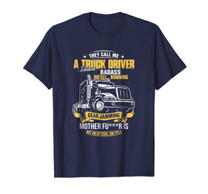 Funny shirts V-neck Tank top Hoodie sweatshirt usa uk au ca gifts for Funny Trucker Driver Shirt I Am A Trucker Gifts Husband Dad 919756