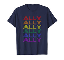 Load image into Gallery viewer, Funny shirts V-neck Tank top Hoodie sweatshirt usa uk au ca gifts for Ally LGBT Gay Lesbian Pride T-Shirt 264370

