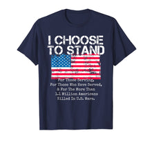 Load image into Gallery viewer, Funny shirts V-neck Tank top Hoodie sweatshirt usa uk au ca gifts for American Flag Shirt I Choose to Stand National Anthem Quote 1151260
