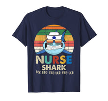 Load image into Gallery viewer, Retro Vintage Nurse Shark Doo Doo Doo Tshirt Nurse Gifts
