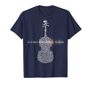 Funny shirts V-neck Tank top Hoodie sweatshirt usa uk au ca gifts for Violin Viola Cello Bass Artistic Music Sound Wave T-Shirt 1137984
