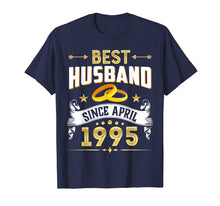 Load image into Gallery viewer, Funny shirts V-neck Tank top Hoodie sweatshirt usa uk au ca gifts for Mens 24th Wedding Anniversary Gifts Best Husband Since 1995 Shirt 4810926
