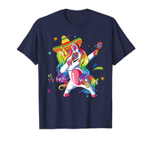 Load image into Gallery viewer, Funny shirts V-neck Tank top Hoodie sweatshirt usa uk au ca gifts for Sombrero Unicorn Dabbing Cinco De Mayo T-Shirt 1422775
