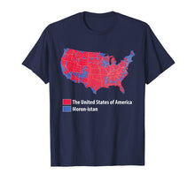 Load image into Gallery viewer, Funny shirts V-neck Tank top Hoodie sweatshirt usa uk au ca gifts for USA Election 2016 Results Map DonaldTrump T Shirt 1333181
