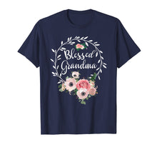 Load image into Gallery viewer, Funny shirts V-neck Tank top Hoodie sweatshirt usa uk au ca gifts for Blessed Grandma T-Shirt with floral, heart Mother&#39;s Day Gift 247813
