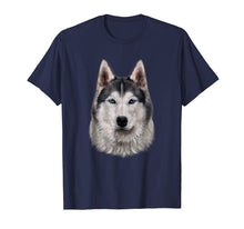 Load image into Gallery viewer, Funny shirts V-neck Tank top Hoodie sweatshirt usa uk au ca gifts for Siberian Husky Dog Face, T-Shirt 1551432

