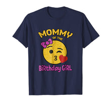 Load image into Gallery viewer, Funny shirts V-neck Tank top Hoodie sweatshirt usa uk au ca gifts for Mother of the Birthday Girl Emoji Pink Shirt Kiss Heart Tee 216153
