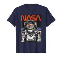 Load image into Gallery viewer, NASA Astronaut Moon Reflection Vintage Retro Graphic T-Shirt
