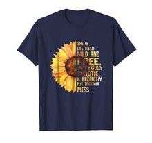 Load image into Gallery viewer, She Is Life Itself Wild And Free Sunflower T-Shirt
