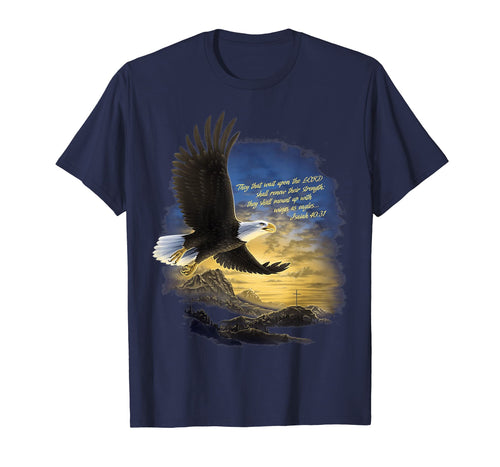 Funny shirts V-neck Tank top Hoodie sweatshirt usa uk au ca gifts for Mens Wings as Eagles Isaiah 40:31 T Shirt 1545527