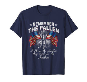 Remember The Fallen Memorial Day Veteran Gift Shirt