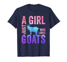 Load image into Gallery viewer, Funny shirts V-neck Tank top Hoodie sweatshirt usa uk au ca gifts for Just A Girl Who Loves Goats T-Shirt Goat Watercolor Gifts 2668195
