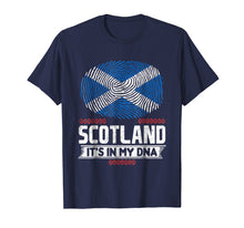 Load image into Gallery viewer, Funny shirts V-neck Tank top Hoodie sweatshirt usa uk au ca gifts for Scotland IT&#39;S IN MY DNA Scottish Flag T-Shirt 706240
