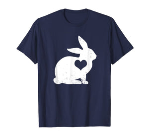 Vintage Love Bunny Eggs Happy easter 2020 Gift Boy Girl Kids T-Shirt-1031716