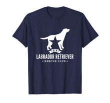 Load image into Gallery viewer, DFW Labrador Retriever Rescue Club - White Logo T-Shirt-757882
