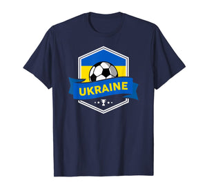 Ukraine Soccer T Shirt Ukrainian Team Ball Flag Gift 2020 T-Shirt-3201705